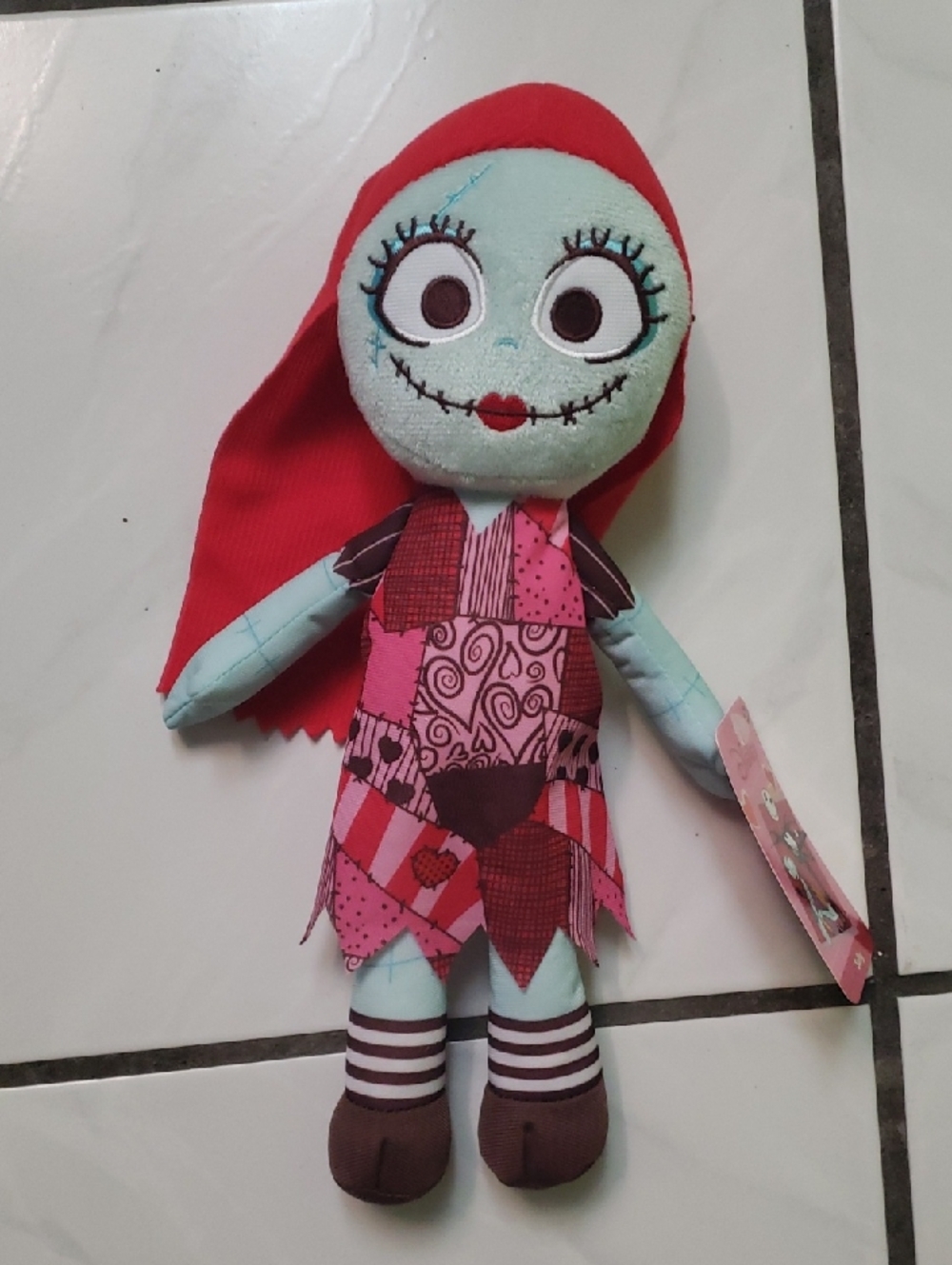 Brand new Disney Tim Burton 'sully' patchwork plush doll with tag